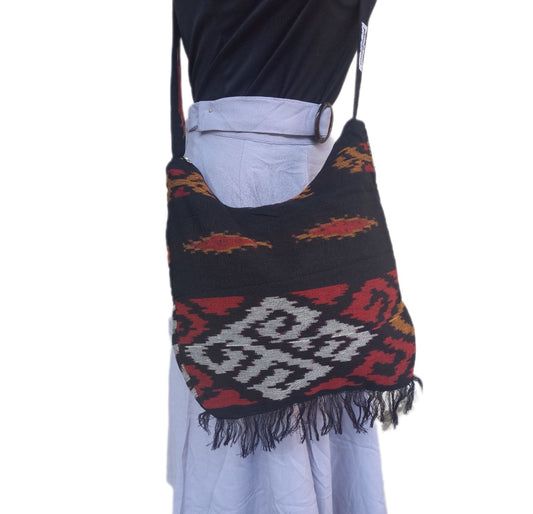 Bohemian bag,  boho crossbody Bag, hippie bag, Mexican bag