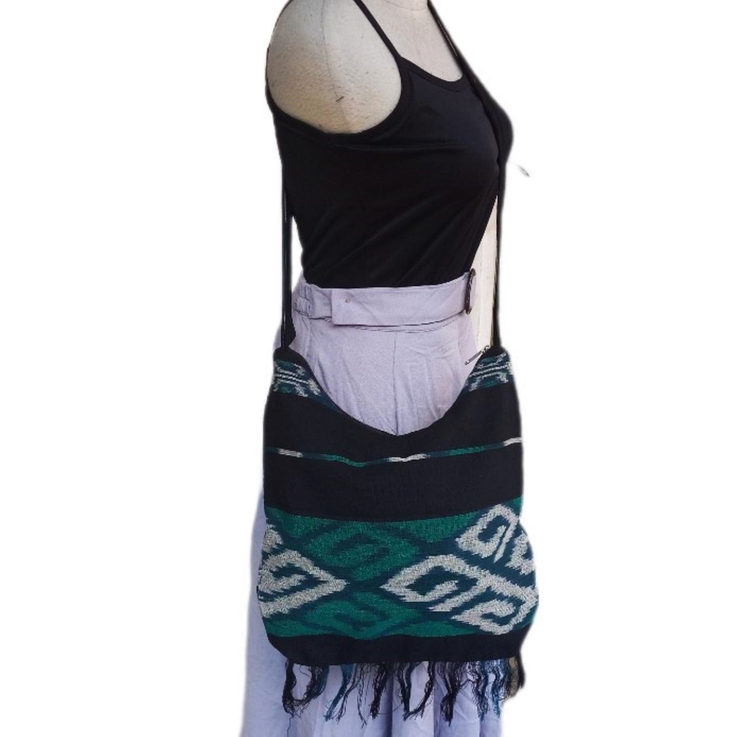 Bohemian Bag, crossbody Bag, Long Strap Bag tribal