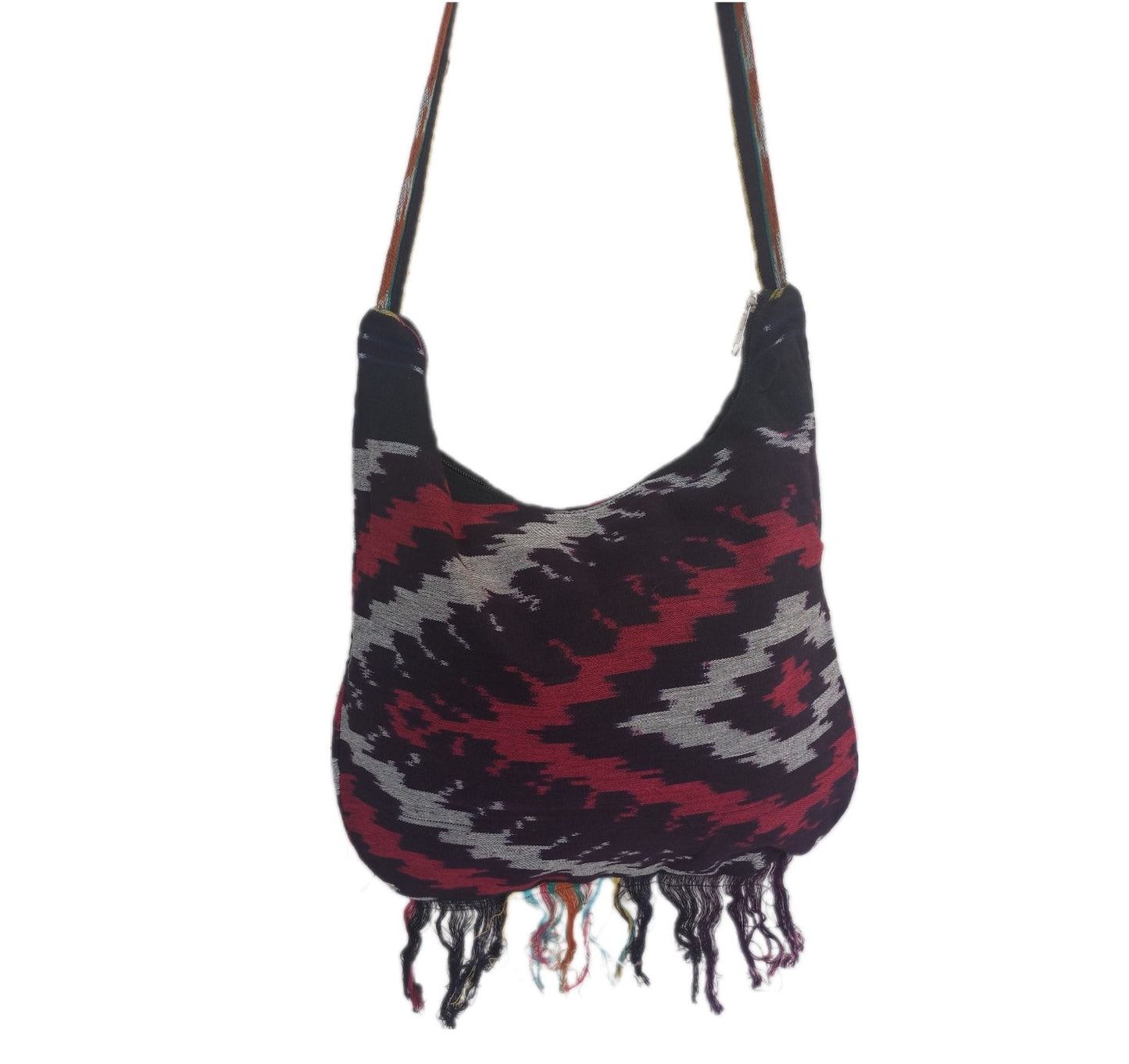 Boho Bag, crossbody Bag, Sling Bag Ikat handwoven